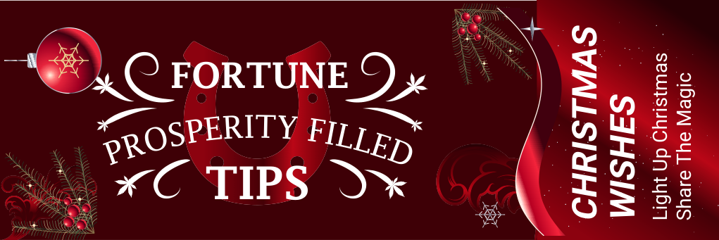 Fortune Tips Christmas Red Chrome